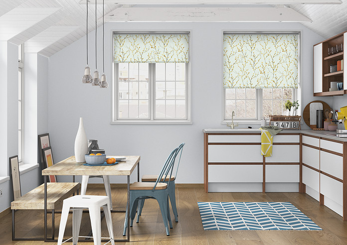 Catkin (Blackout), Ochre - Twist&Fit Roller Blind - Image 8